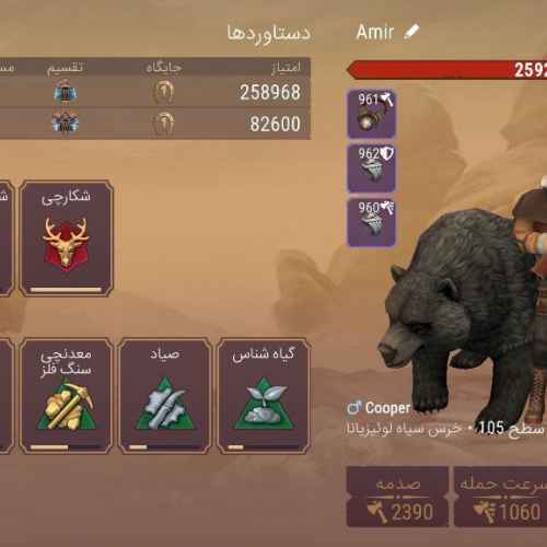 user profile